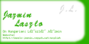 jazmin laszlo business card
